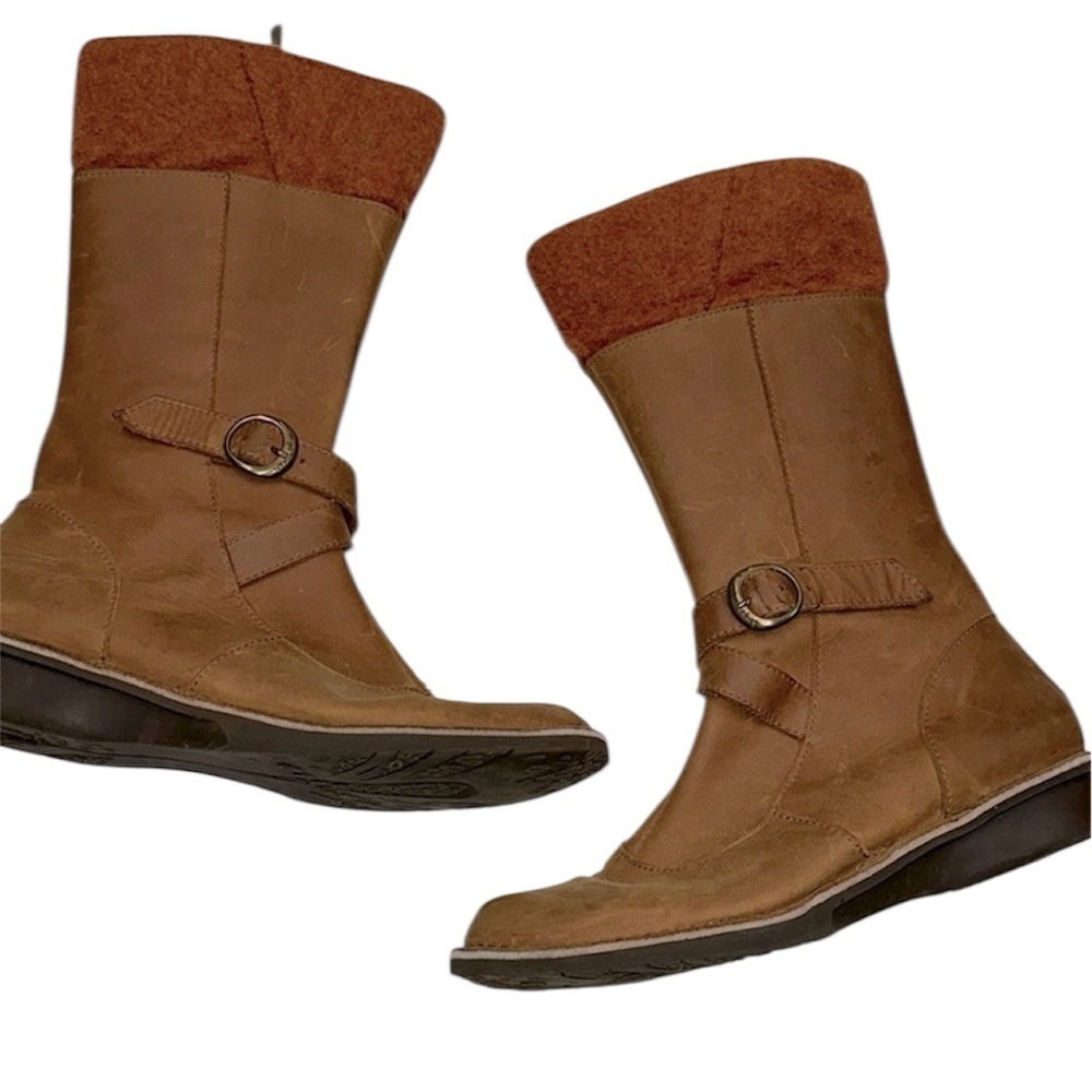 Sergio Tomani leather boots size 41